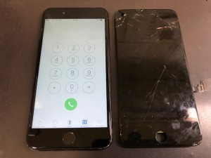 iPhone7　液晶表示不良