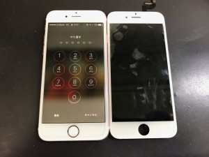 iPhone6s パネル修理