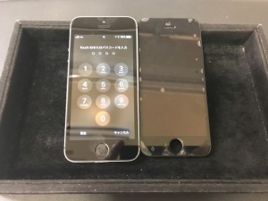 iPhone5S　液晶破損