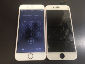 iPhone６,画面修理