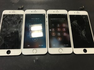 iPhone6s　2台修理