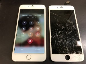 iPhone6　表示不良