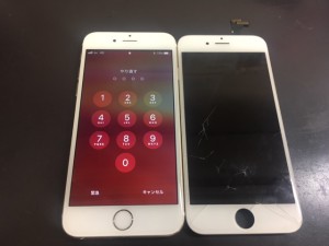 iPhone７screen broken 190904