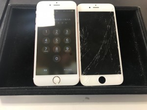 iPhone6　画面割れ修理