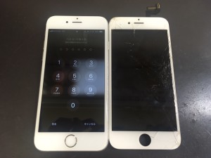 iPhone６S 　液晶破損