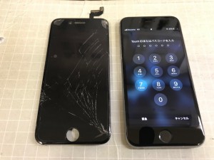 アイフォン7　画面修理