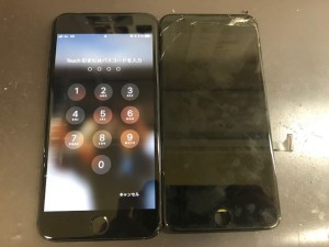 iPhone7+　液晶修理