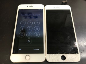 iPhone6+ 画面修理