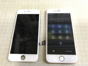 iPhone7　液晶故障
