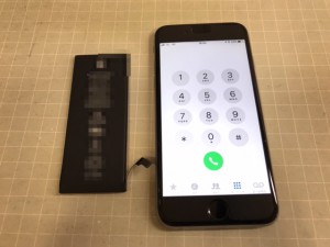 iPhone6S　バッテリー