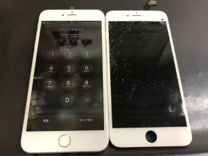 iPhone6+ 液晶修理