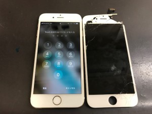 iPhone6 液晶破損