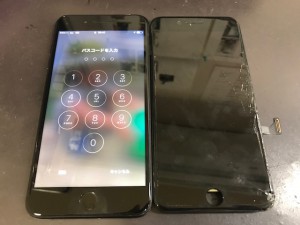 iPhone7plus 画面修理