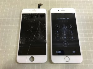 iPhone6　重度破損
