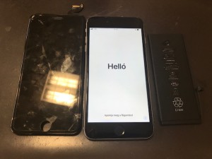 iPhone6s　画面+バッテリー