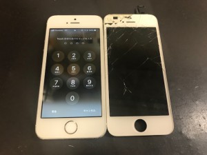 iPhone5S 画面修理