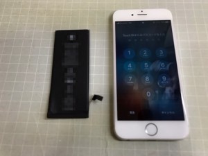 iPhone6　電池の劣化