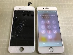 iPhone6　重度破損