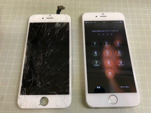 Iphone6　タッチ不能