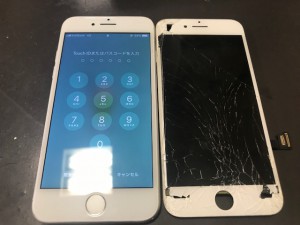 iPhone7+ 画面修理