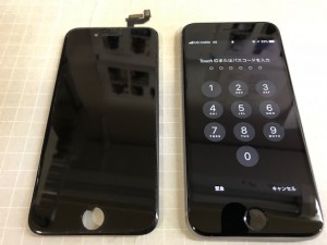 iPhone6S　液晶表示不良