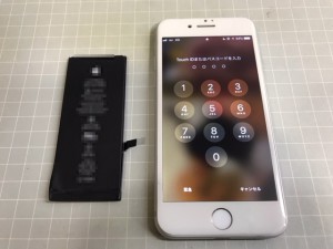 200125　Iphone6S　バッテリー