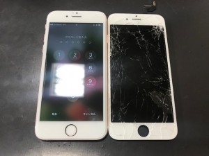 iphone6s 画面破損