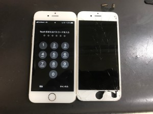 iPhone6S パネル破損修理
