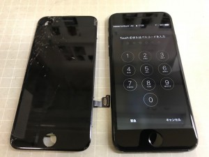 iphone7　表示不良