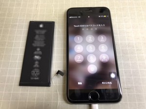iphone6　電池劣化