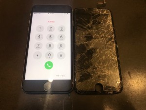 iPhone6S 画面破損