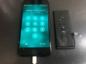 iPhone7 電池交換