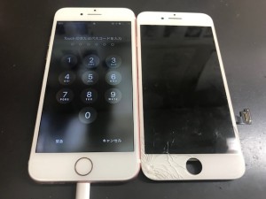 iPhone8 画面修理