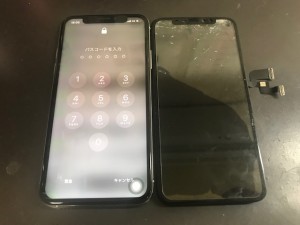 iphoneX 画面修理