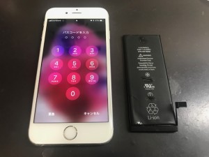 iPhone6S 電池交換
