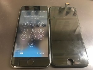 iPhone6 表示不良