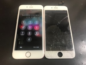 IPHONE6s ガラス修理