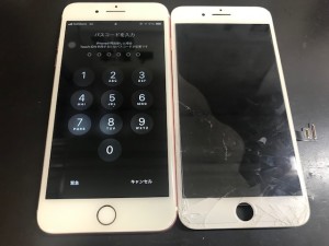 iPhone8＋ 画面修理