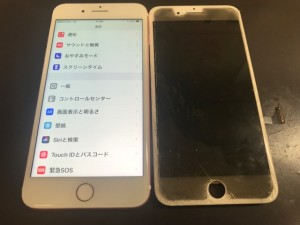 iphone8+ 画面修理