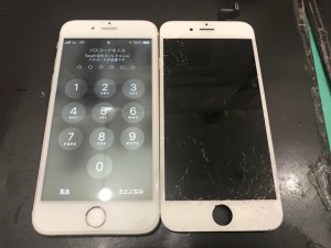 iphone6s　画面修理