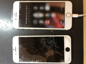 iPhone7画面交換