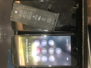 iPhoneXR　battery broken 20210102