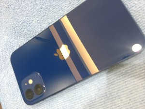iPhone12のガラスコーティング