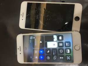 iPhone7 画面修理完了