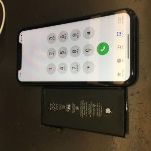 iPhoneXR　バッテリー交換　京都河原町最安値