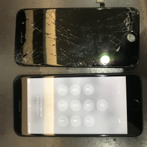 iPhone8画面交換
