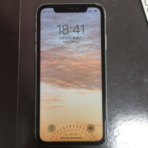iPhoneXR　中国版　画面割れ　即日修理