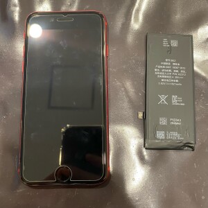 　iPhoneSE2　バッテリー交換修理
