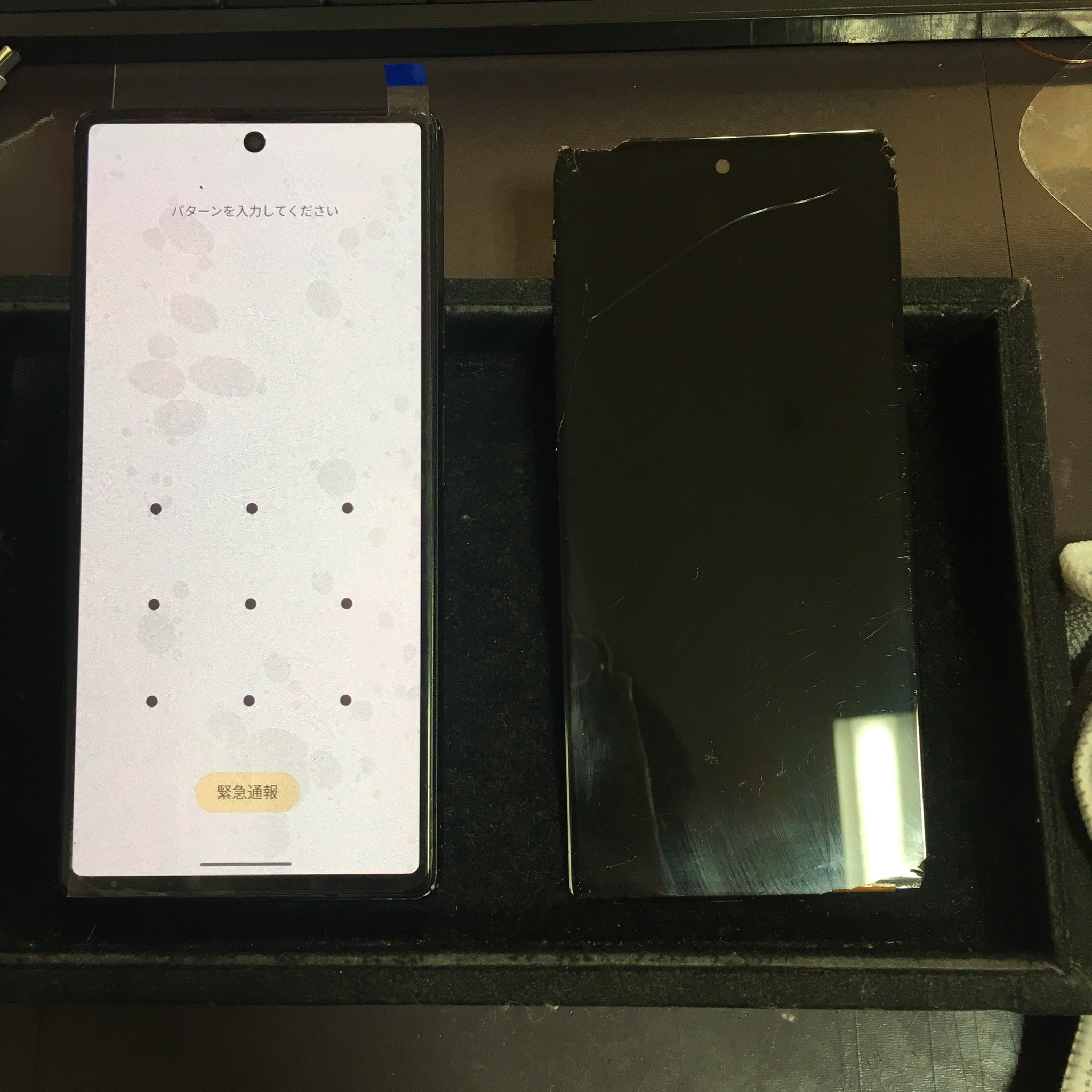 中京区 Googlepixel7 スマホ即日修理