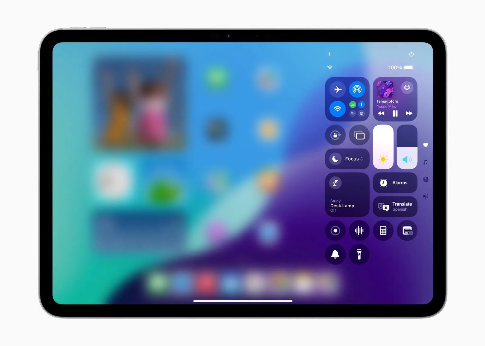 Apple-WWDC24-iPadOS-18-Control-Center-240610